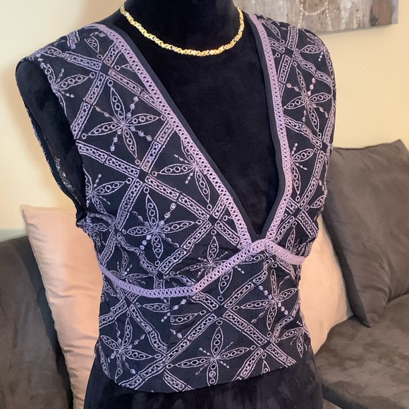 ‼️SOLD‼️ FREE PEOPLE NWT Eyelet Embroider Bralette - Picture 5 of 7